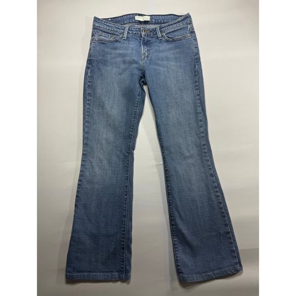 Levi's 545 Women's Low Rise Bootcut Blue Denim Jeans - Size 6M (30x29) - Picture 1 of 5